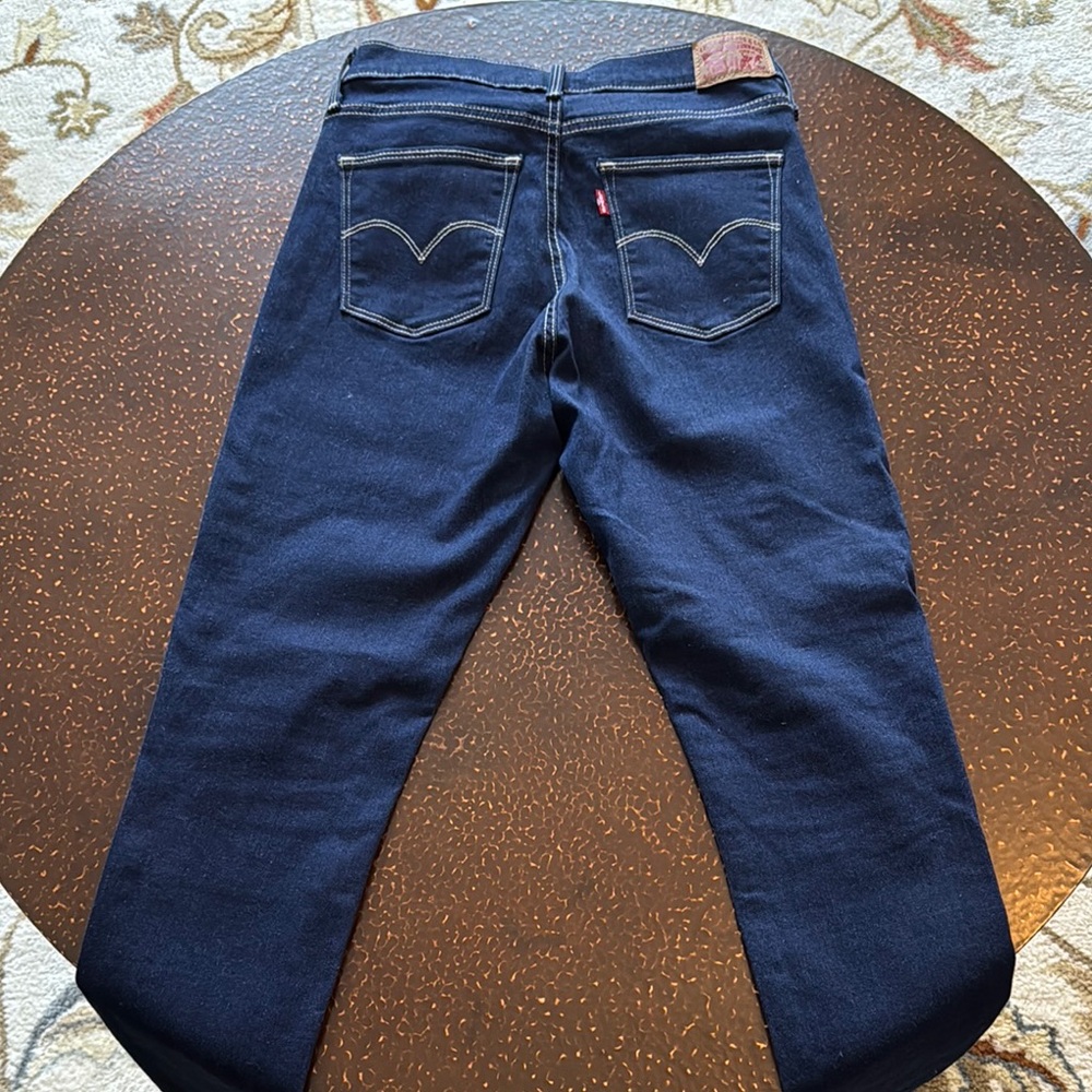 Levi's Dark Blue Denim Jeans